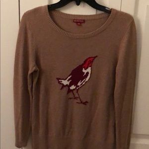 Merona pullover bird sweater